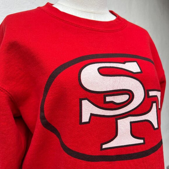 Vintage 90's San Francisco 49ers Front/Back Graphic Salem Crewneck UNISEX /M's M - Picture 13 of 15